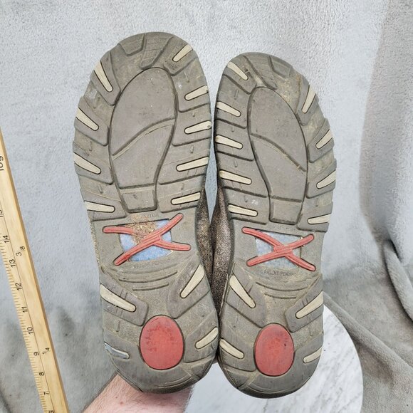 Twisted X Shoes Mens Size 11 Tan Leather Cellstretch Chukka Driving Boots *Read* - Picture 7 of 10